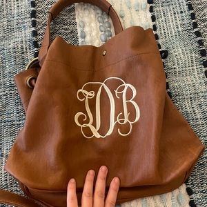 Monogrammed purse